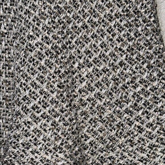 Ann Taylor Black and White A-Line Mini Skirt - Picture 10 of 11